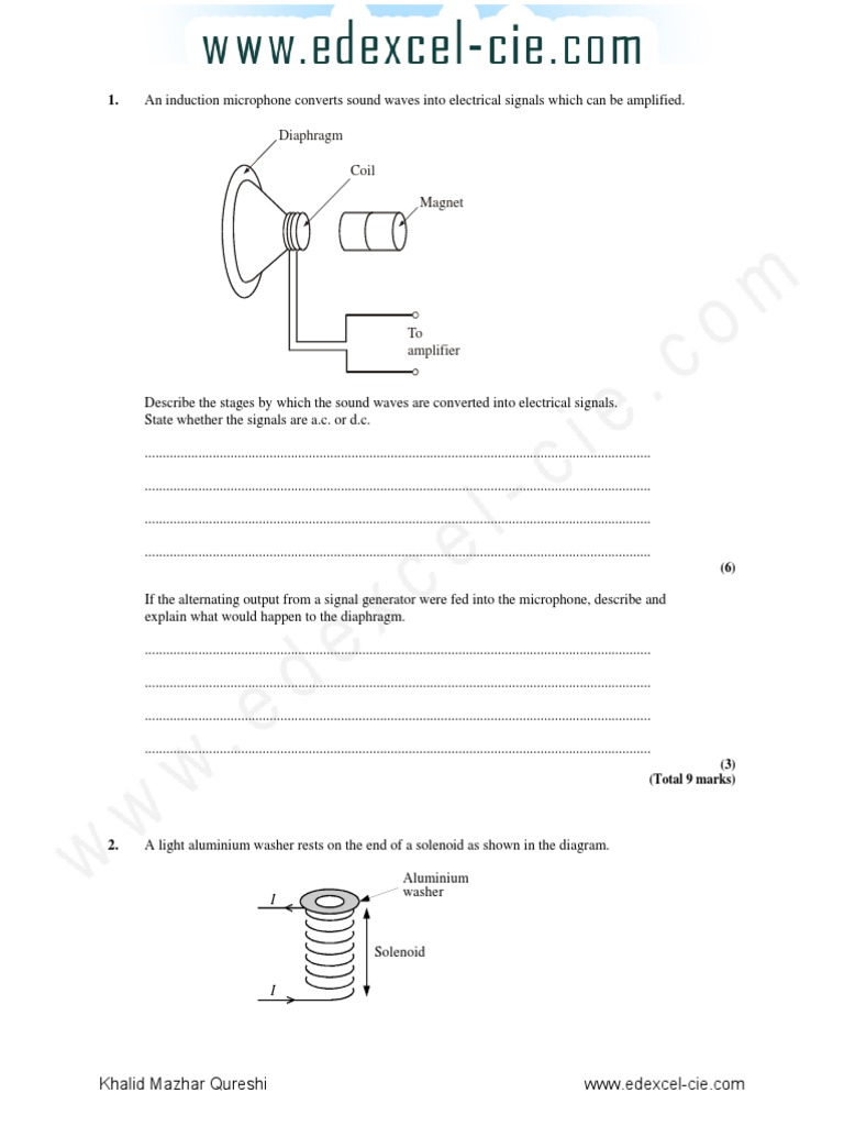 Em Induction Pdf Transformer Inductor