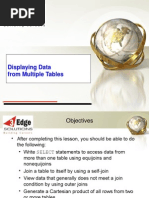 Displaying Data From Multiple Tables