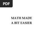 Download Math Made a Bit Easier Basic Math Explained in Plain English by Larry Zafran SN24131251 doc pdf