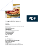 Champion Chicken Parmesan