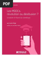 Download Moocs Revolution Ou Desillusion by Institut de lentreprise SN241313813 doc pdf