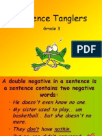 Sentence Tanglers