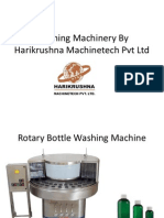 Bottle Washing Machinery