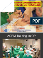 Training in Der Anaesthesie Rall