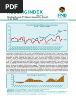 Namibia Records 2nd Highest House Price Growth in the World  - FNB Namibia  Housing Index June 2014