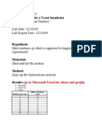 Daybook Entry 14 Lab Report-Make A Yeast Incubator Names: You