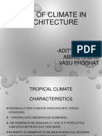 Role of Climate in Architecture