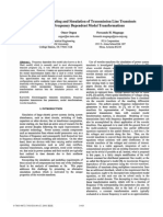 Ali Abur Accurate Modeling and Simulation of Transmission Line Transients Using Frequency Dependent Modal Transformations