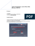 Langkah - Langkah Menjalankan Active Boot Disk Pada Usb