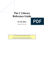 C Library Reference Guide