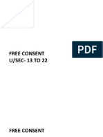 2. Free Consent 3rd Sem