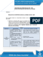 Actividad de Aprendizaje Unidad 3 Requisitos e Interpretación de La Norma ISO 90012008 - v2