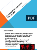 Contemporary Irrigation Procedures