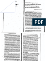 J C Chiaramonte - La Cuestión Regional en El Proceso de Gestación Del Estado Nacional Argentino - Algunos Problemas de Interpretacion PDF
