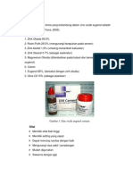 Zinc Oxide Eugenol