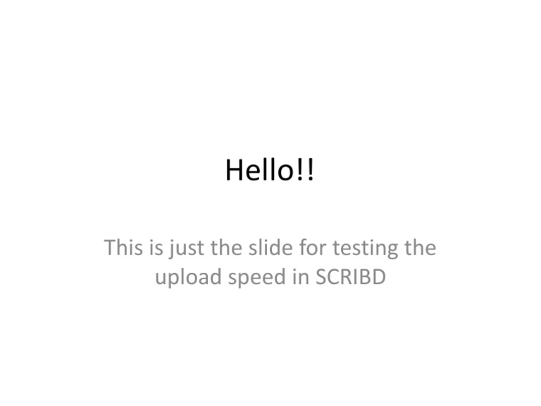 Hello | PDF