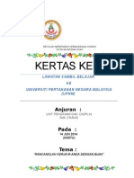 Kertas Kerja Lawatan Sambil Belajar Ke Upnm