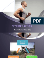 Deporte y Altura