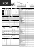 D&D 3.5 Edition Interactive Character Sheet | PDF | Role Playing Games ...