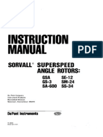 Sorvall Rotor Gsa Gs3 Sa600 Se12 Sm24 Ss34 Manual