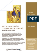 CDS Paris_Introducere in TeoIntroducere in Teologia Ortodoxalogia Ortodoxa