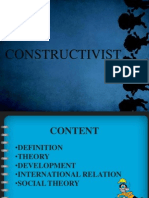 Constructivism in IR: A Guide to the Major Concepts