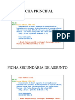 Exemplo de Ficha Catalografica