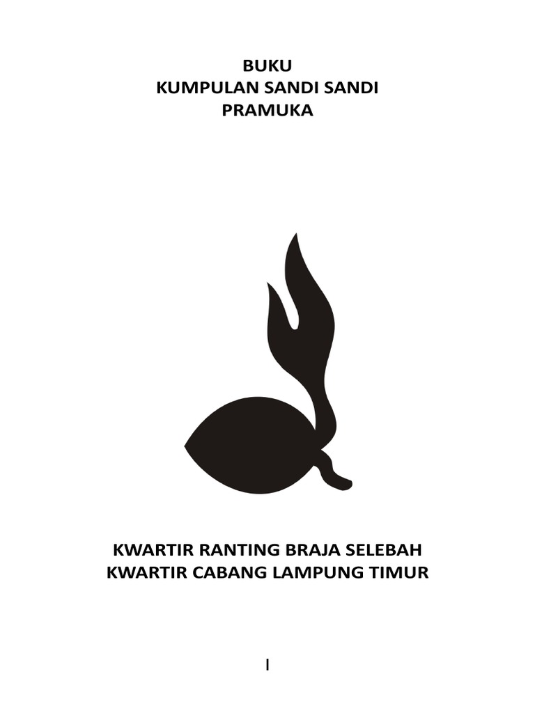Buku Kumpulan Sandi Sandi Pramuka