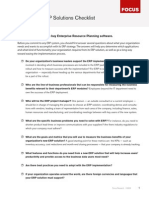 Midmarket Erp Checklist Focus