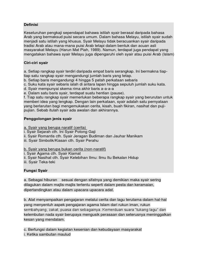 Syair Pdf