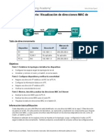 5.1.3.6 Lab - Viewing Network Device MAC Addresses - S