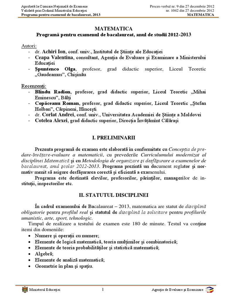 Matematica 12 | PDF