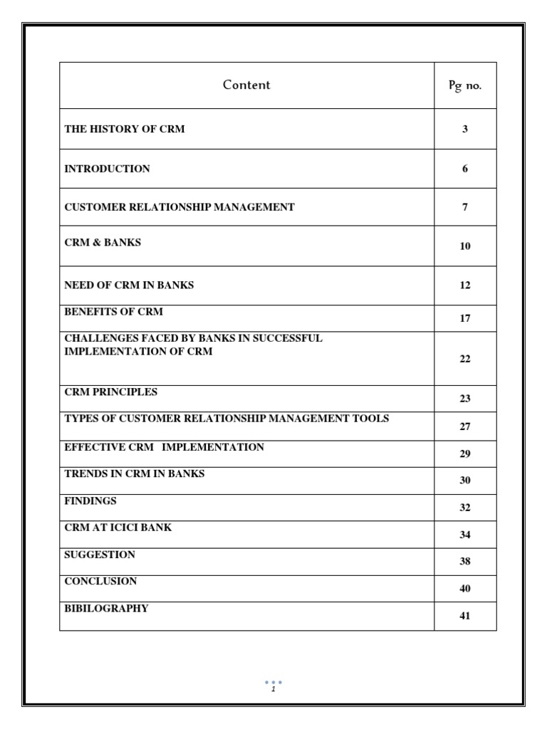 CRM in Indian Retail Banking: Overview | PDF | Customer Relationship ...