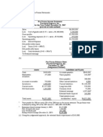 Pro Forma Income Statement Provincial Imports, Inc. For The Year Ended December 31, 2007 (Percent-Of-Sales Method)