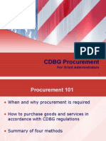 HUD Procurement