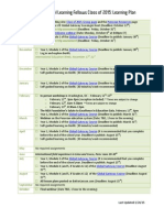 NEA Foundation Global Learning Fellowship Learning Plan