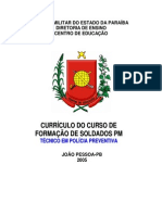 Curriculo Do CFSD - 2005