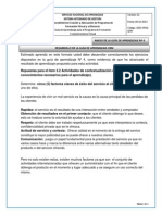 Guía aprendizaje servicio cliente