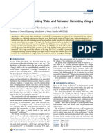 Defluoridation of Drinking Water and Rainwater Harvesting Using A Solar Still