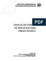 Manual de Normas de Aplicacion Para Dibujo Tecnico