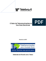O Setor de Telecomunicacoes No Brasil Dez 2013 PDF