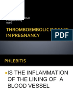 Thromboembolic Disease in Pregnancy