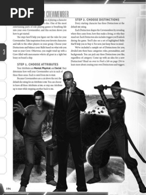 Firefly Role-Playing Game Corebook CharacterCreation