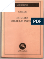 Estudios Sobre Las Psicosis - Colette Soler