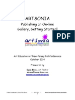 Artsonia - Getting Started 2014 AENJ