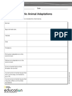 0386worksheet ArcticAdaptations