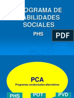 Programa de Habilidades Sociales PHS