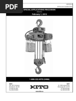 Download SpecialApplicationspricebook by Kito Canada SN24139934 doc pdf