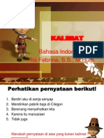 Kalimat Bahasa Indonesia