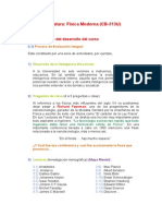 Desarrollo de La Asignatura FM 2014 II